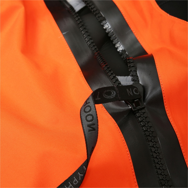 2026 Typhoon Junior Rhossilli Back Zip Drysuit 100196 - Orange / Graphite